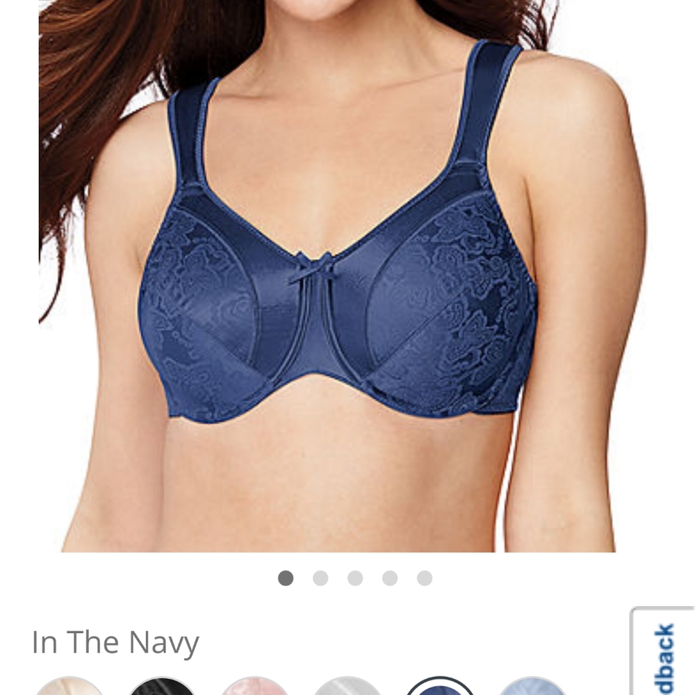 Bali Minimizer Bra Navy